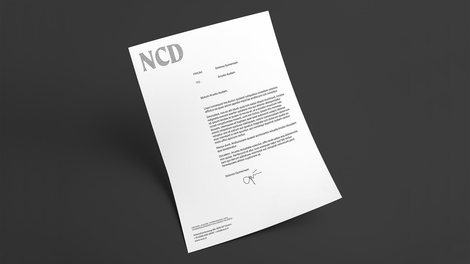 NCD — Visual Identity