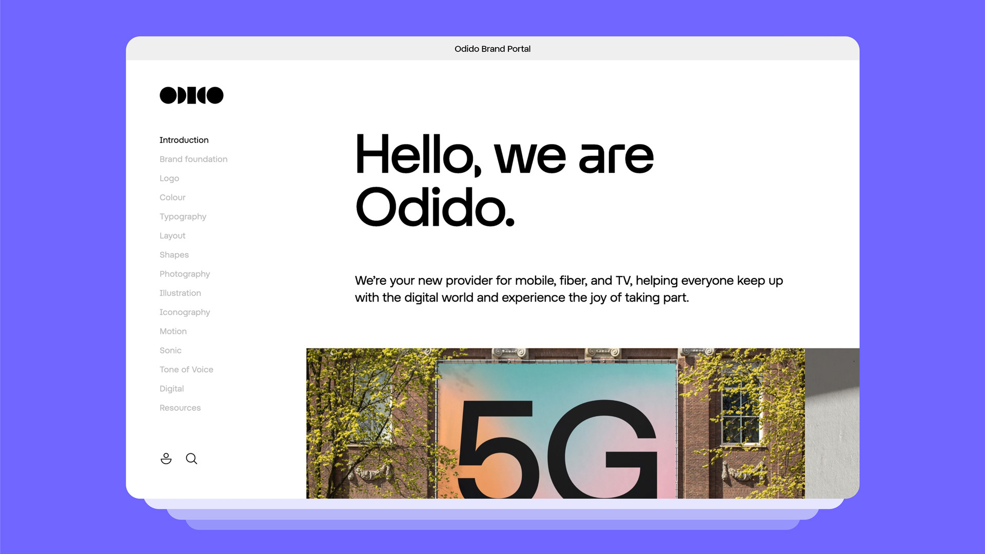 Odido — Visual Identity